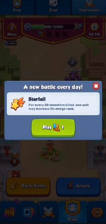 clan tournament in Rush Royale
