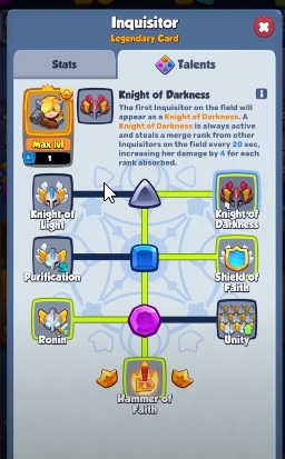 inquisitor in rush royale