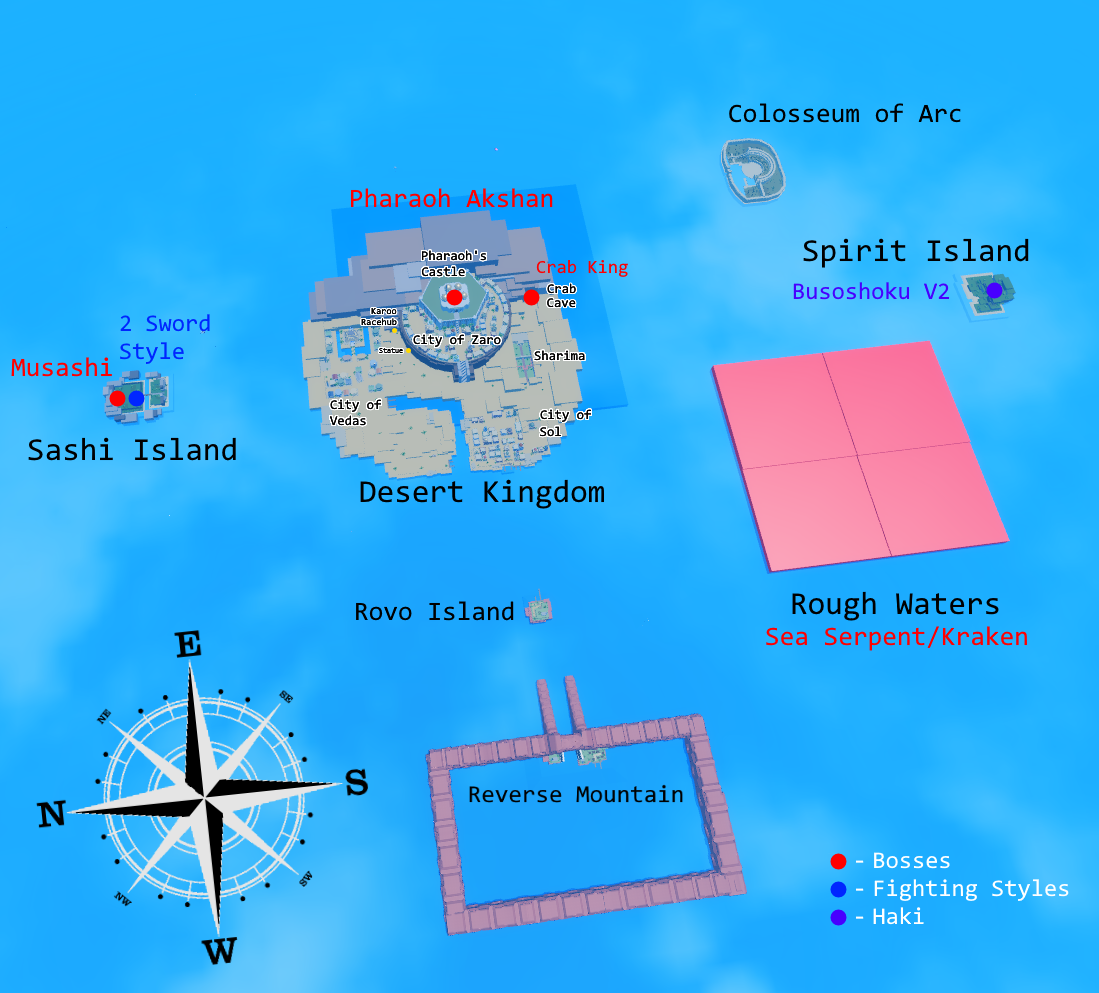 [Updated]GPO Map - Grand Piece Online Maps 2025