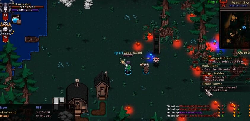 chaos tower in hero seige