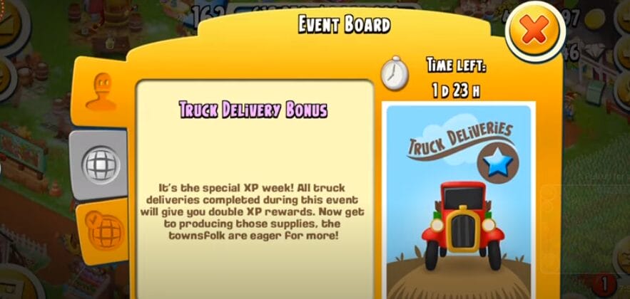 double xp truck event