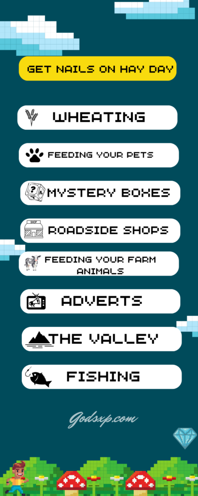 Get Nails On Hay Day Infographic