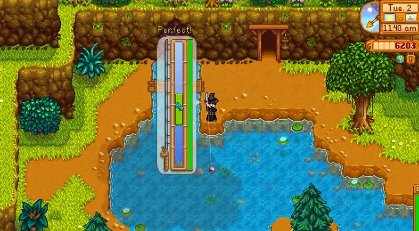 Fishing pond