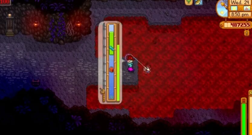 How to Catch a Lava Eel in Stardew Valley